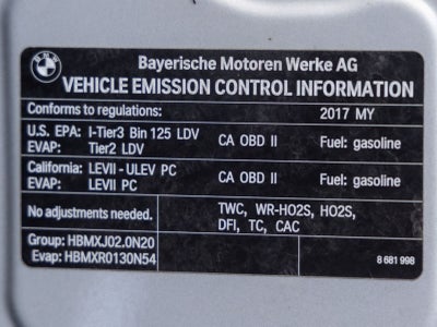 2017 BMW X3 sDrive28i