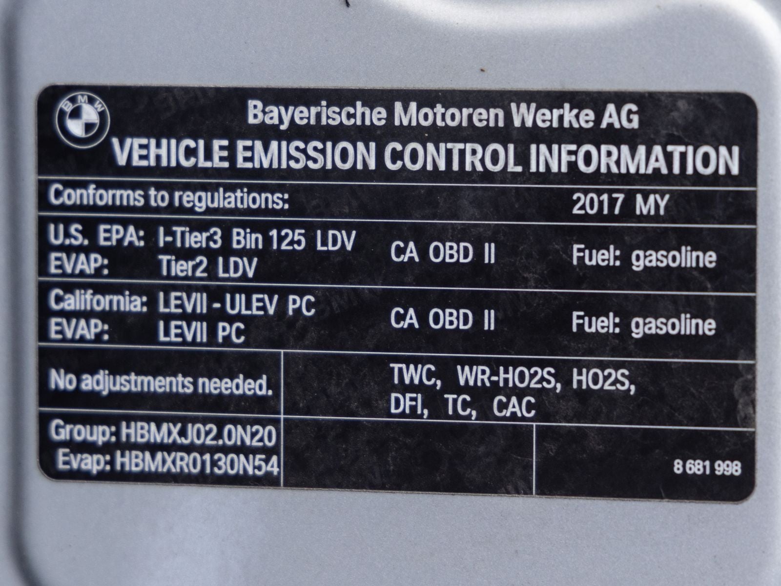 2017 BMW X3 sDrive28i