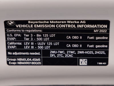 2022 BMW X5 M Sports Activity Vehicle