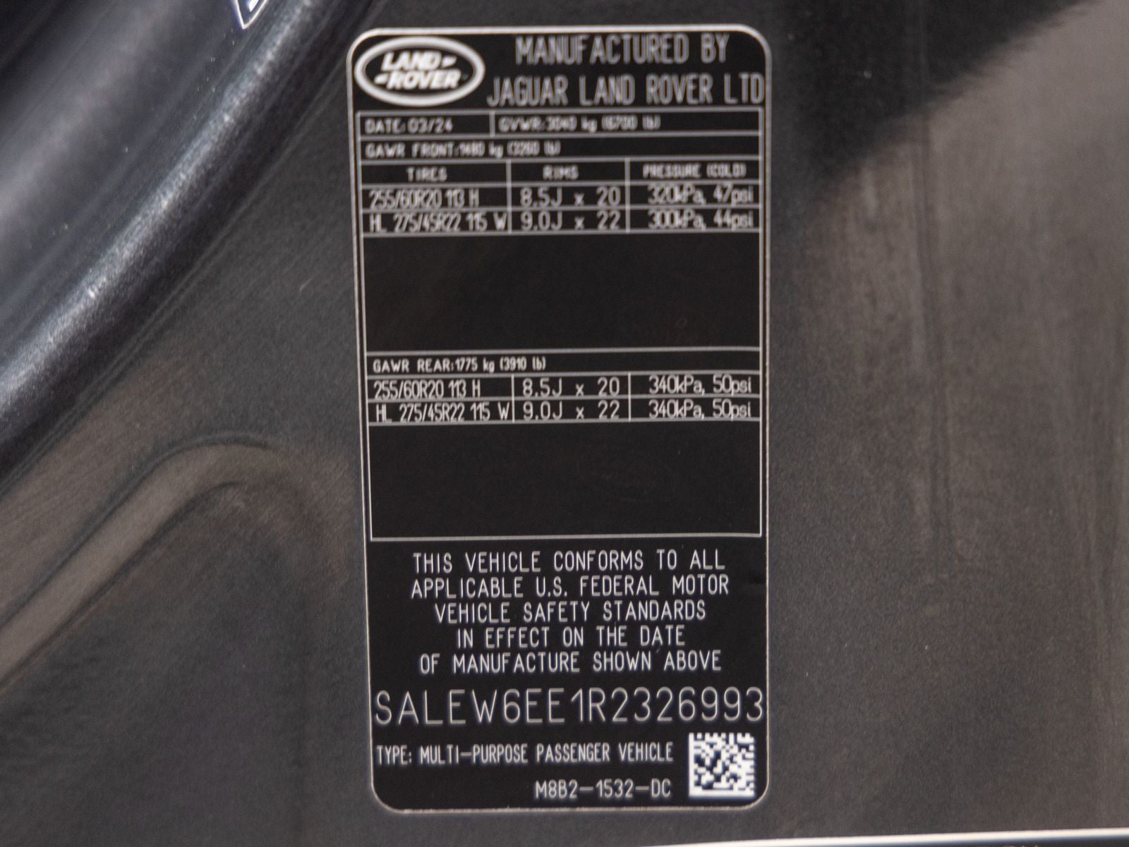 2024 Land Rover Defender Carpathian Edition