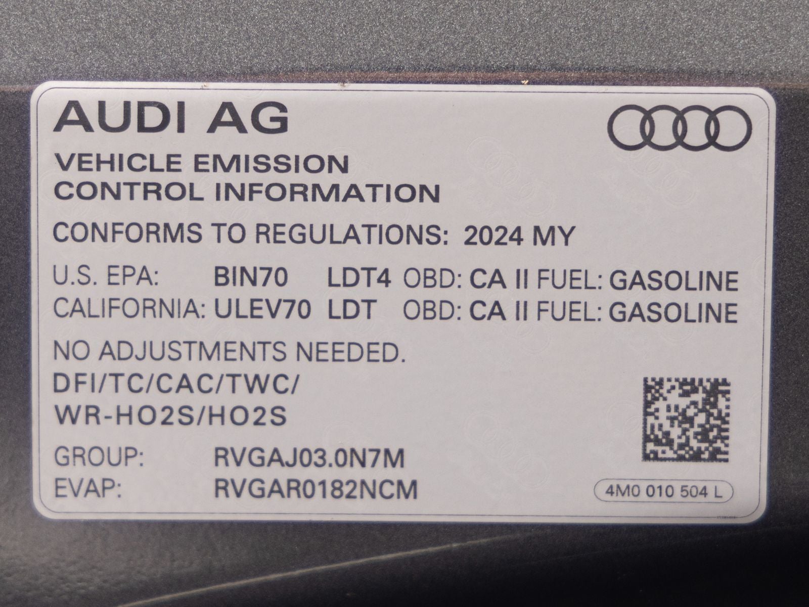 2024 Audi Q7 Prestige