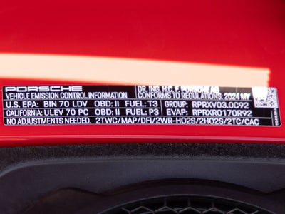2024 Porsche 911 911 Carrera T