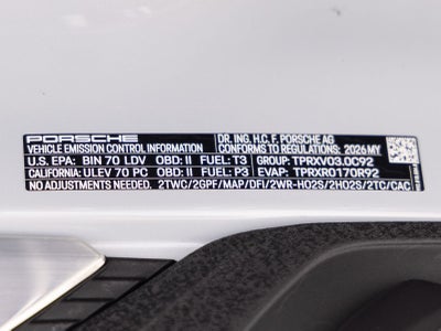 2026 Porsche 911 Carrera