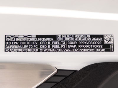 2024 Porsche 911 911 Carrera T