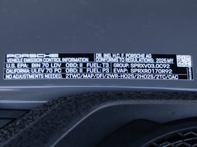 2025 Porsche 911 911 Carrera