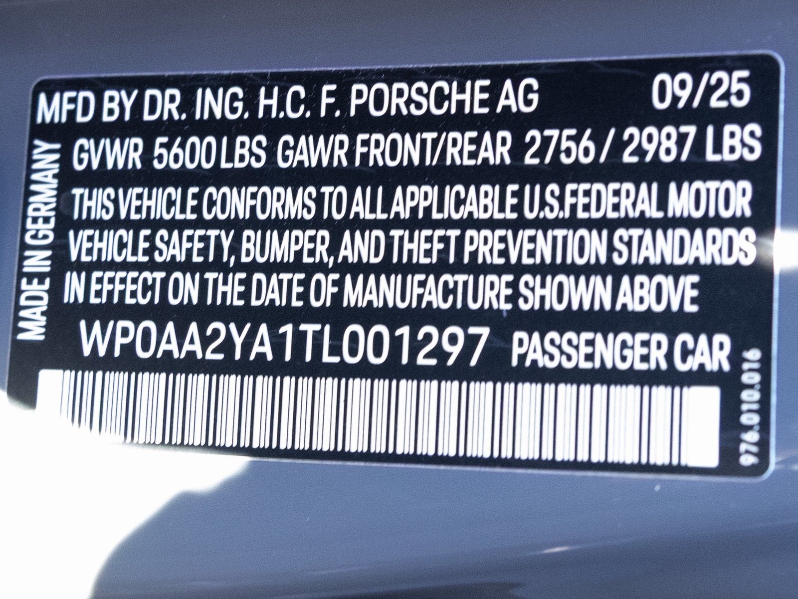 2026 Porsche Panamera Panamera 4