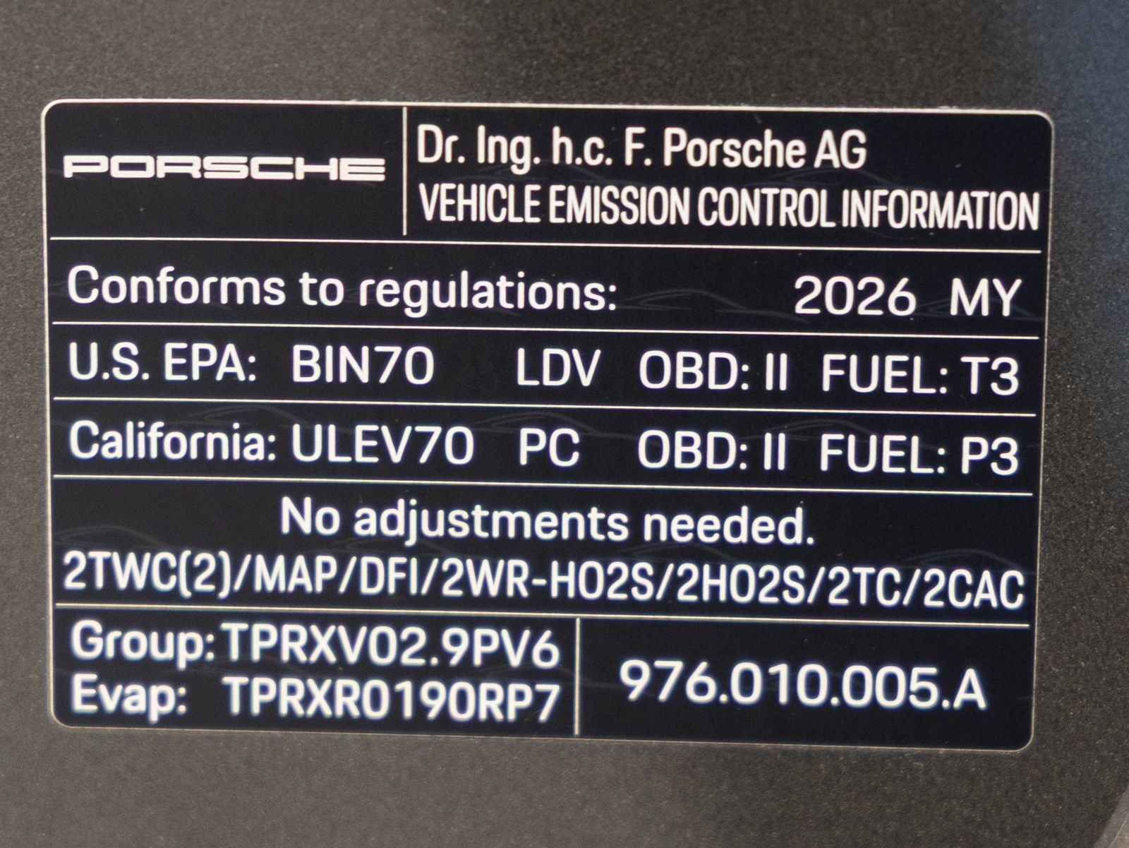 2026 Porsche Panamera 4