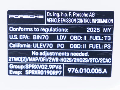 2025 Porsche Panamera Panamera 4