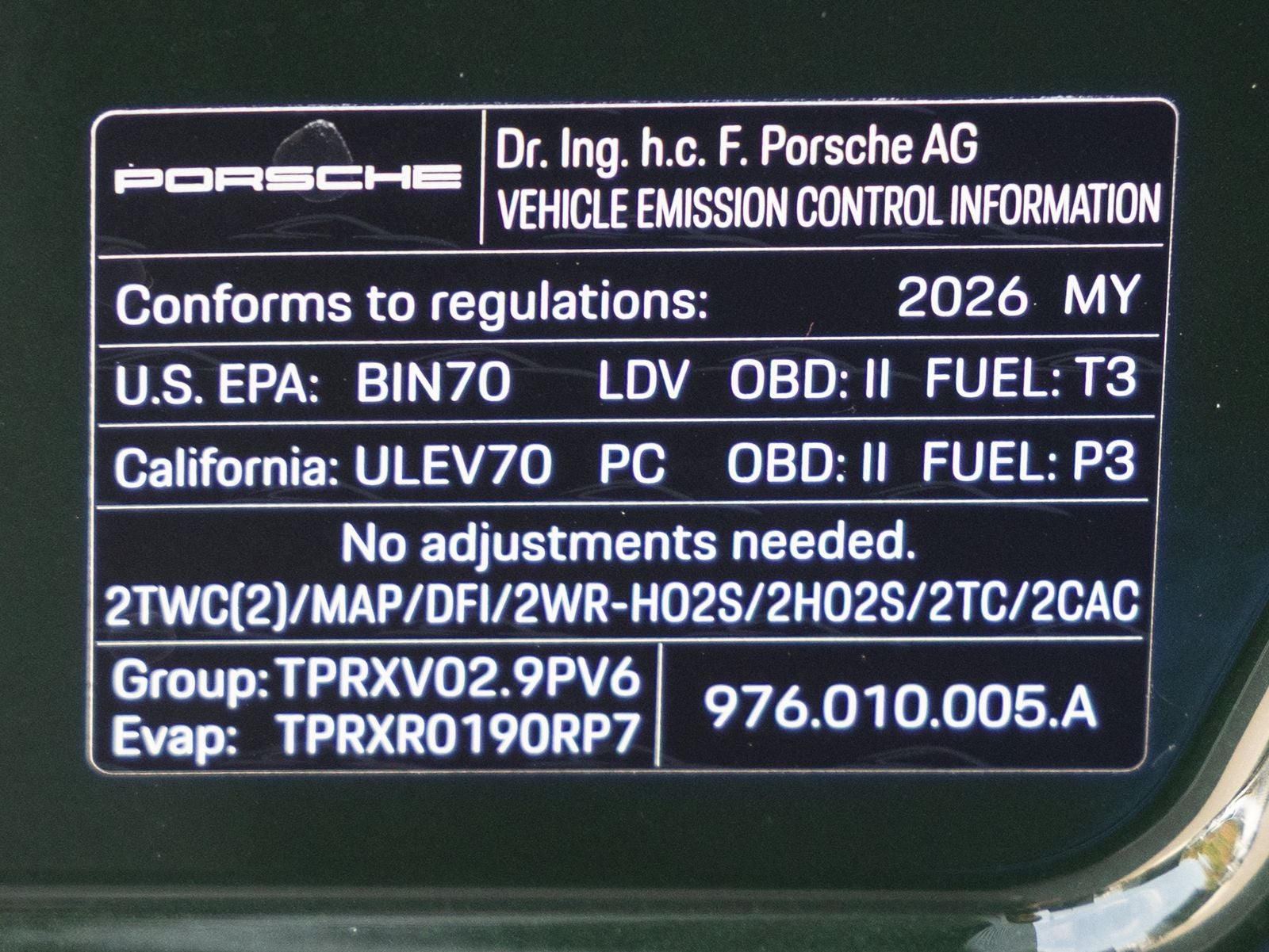 2026 Porsche Panamera Panamera