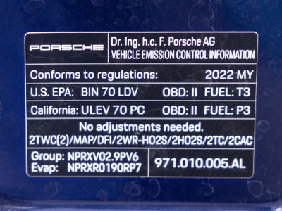 2022 Porsche Panamera 4S