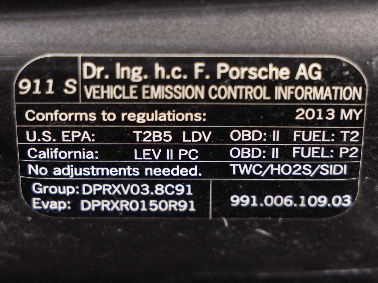 2013 Porsche 911 911 Carrera 4S Coupe