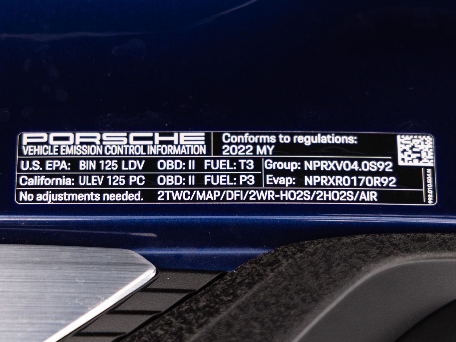 2022 Porsche 911 911 GT3 with Touring Package