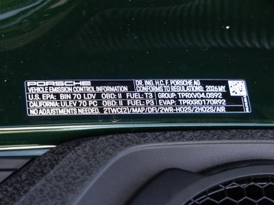 2026 Porsche 911 GT3 with Touring Package