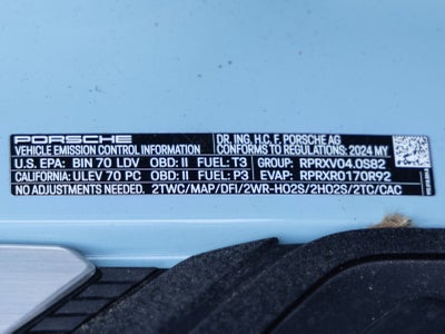 2024 Porsche 911 911 Turbo S