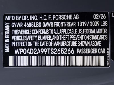 2026 Porsche 911 911 Turbo S