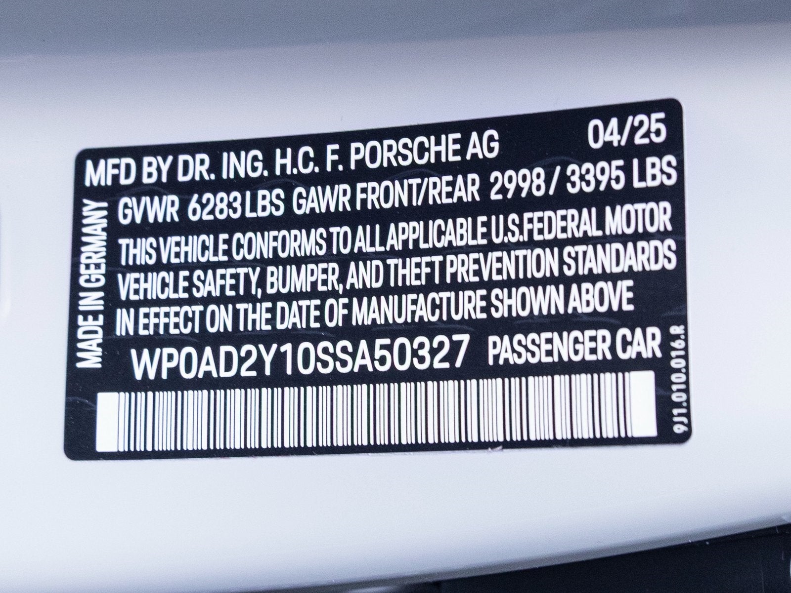 2025 Porsche Taycan Taycan GTS