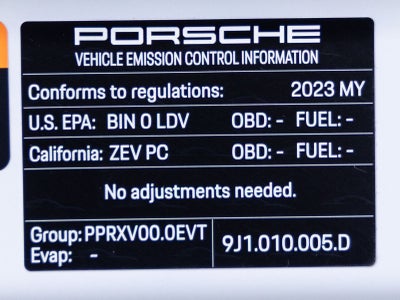 2023 Porsche Taycan GTS