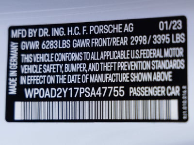 2023 Porsche Taycan GTS