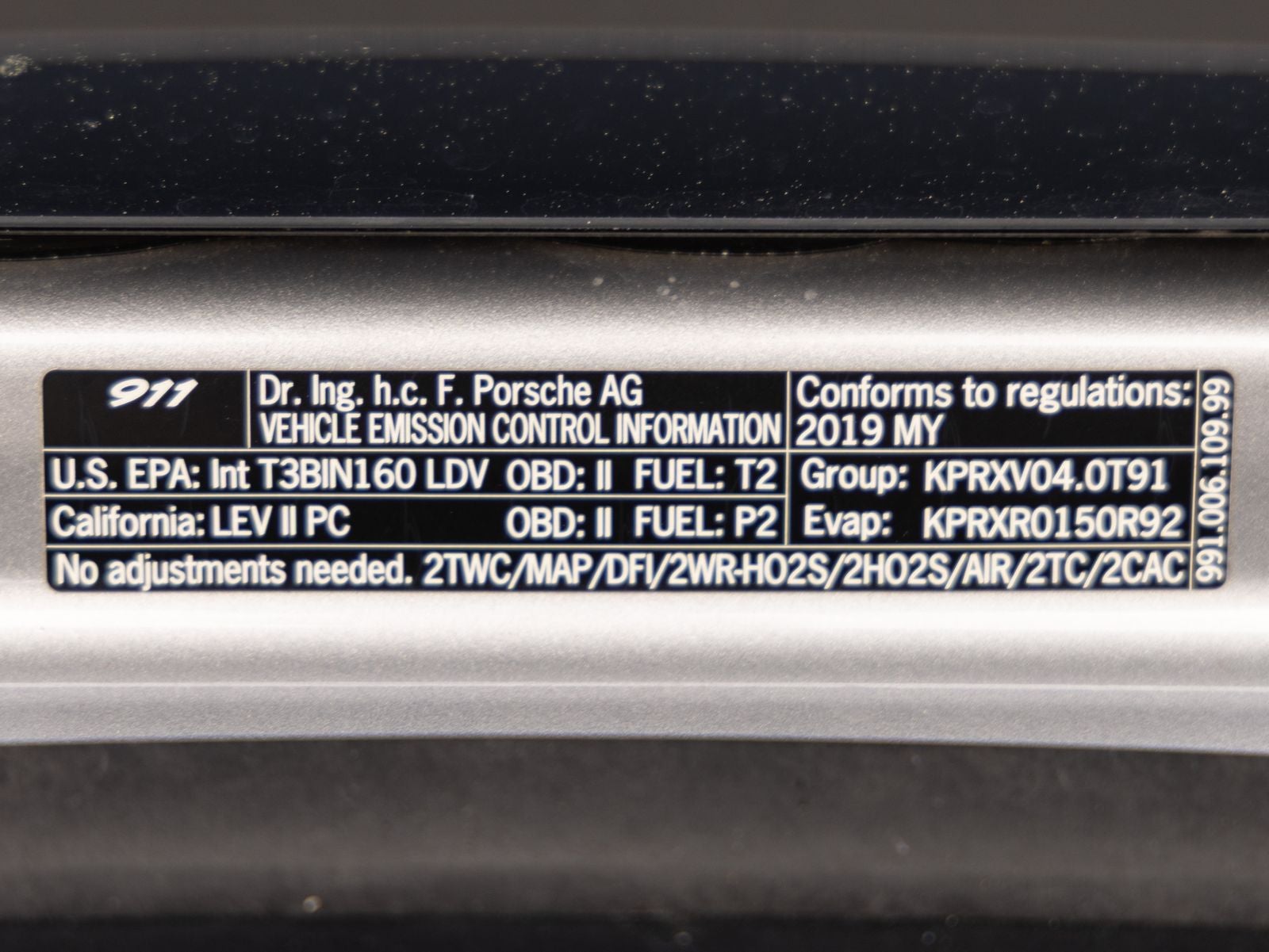 2019 Porsche 911 GT2 RS