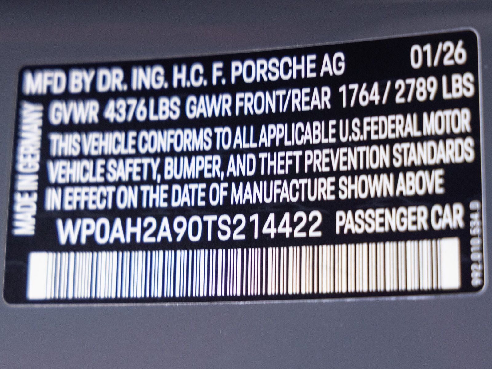 2026 Porsche 911 911 Carrera S