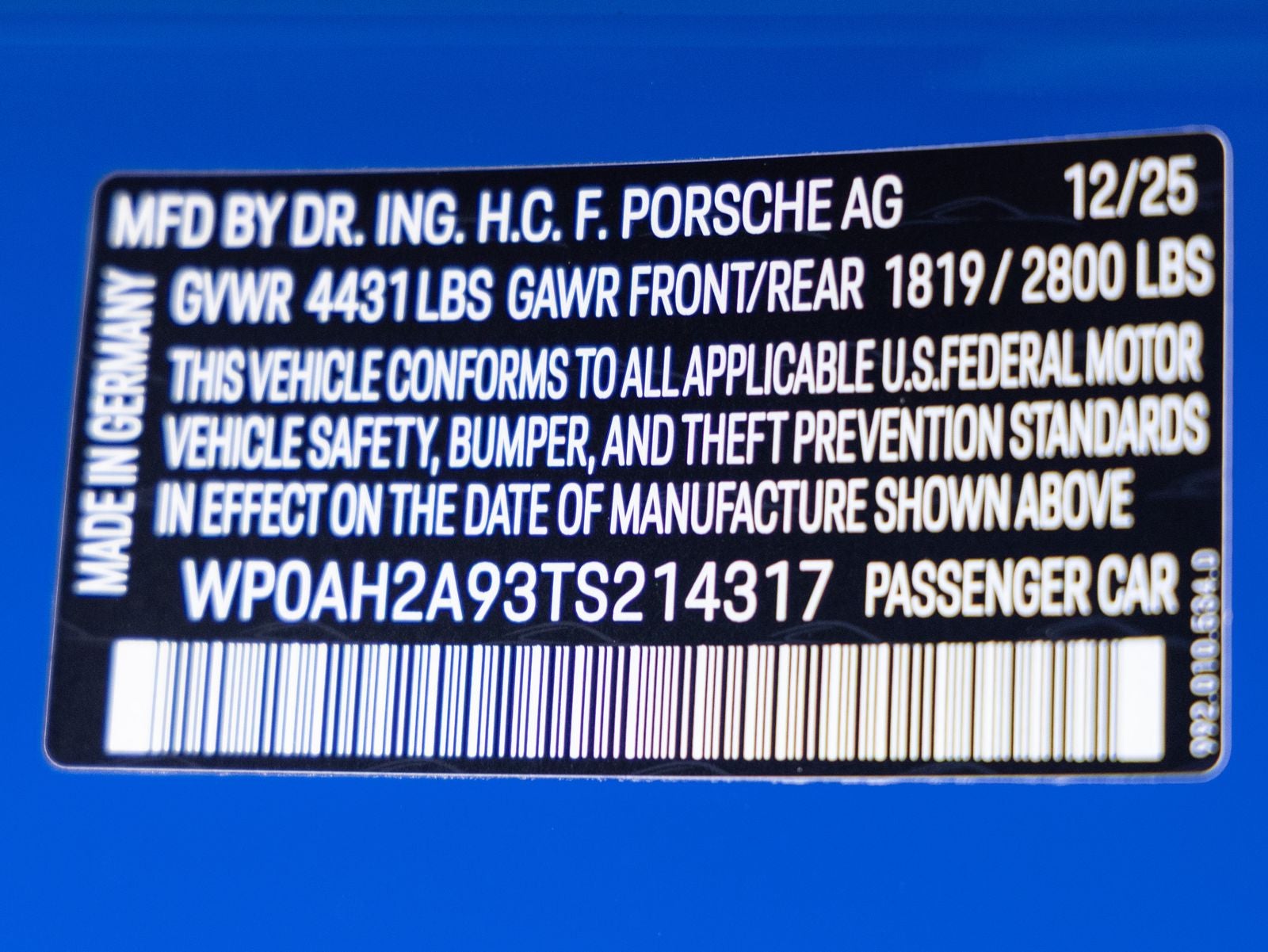 2026 Porsche 911 Carrera 4S