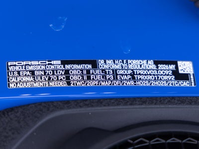 2026 Porsche 911 Carrera 4S