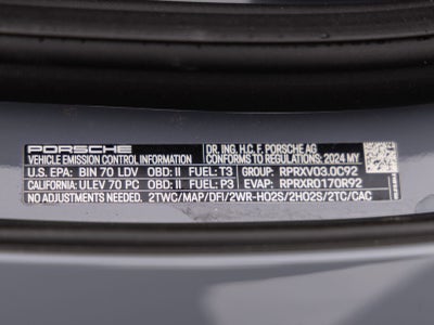 2024 Porsche 911 911 Carrera Cabriolet (MY24)