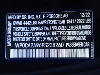 2023 Porsche 911 Carrera Cabriolet