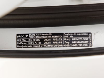 2021 Porsche 911 911 Carrera 4S Cabriolet