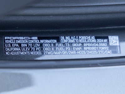 2024 Porsche 911 911 Turbo S Cabriolet (MY24)