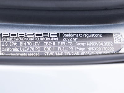 2022 Porsche 911 Turbo S Cabriolet