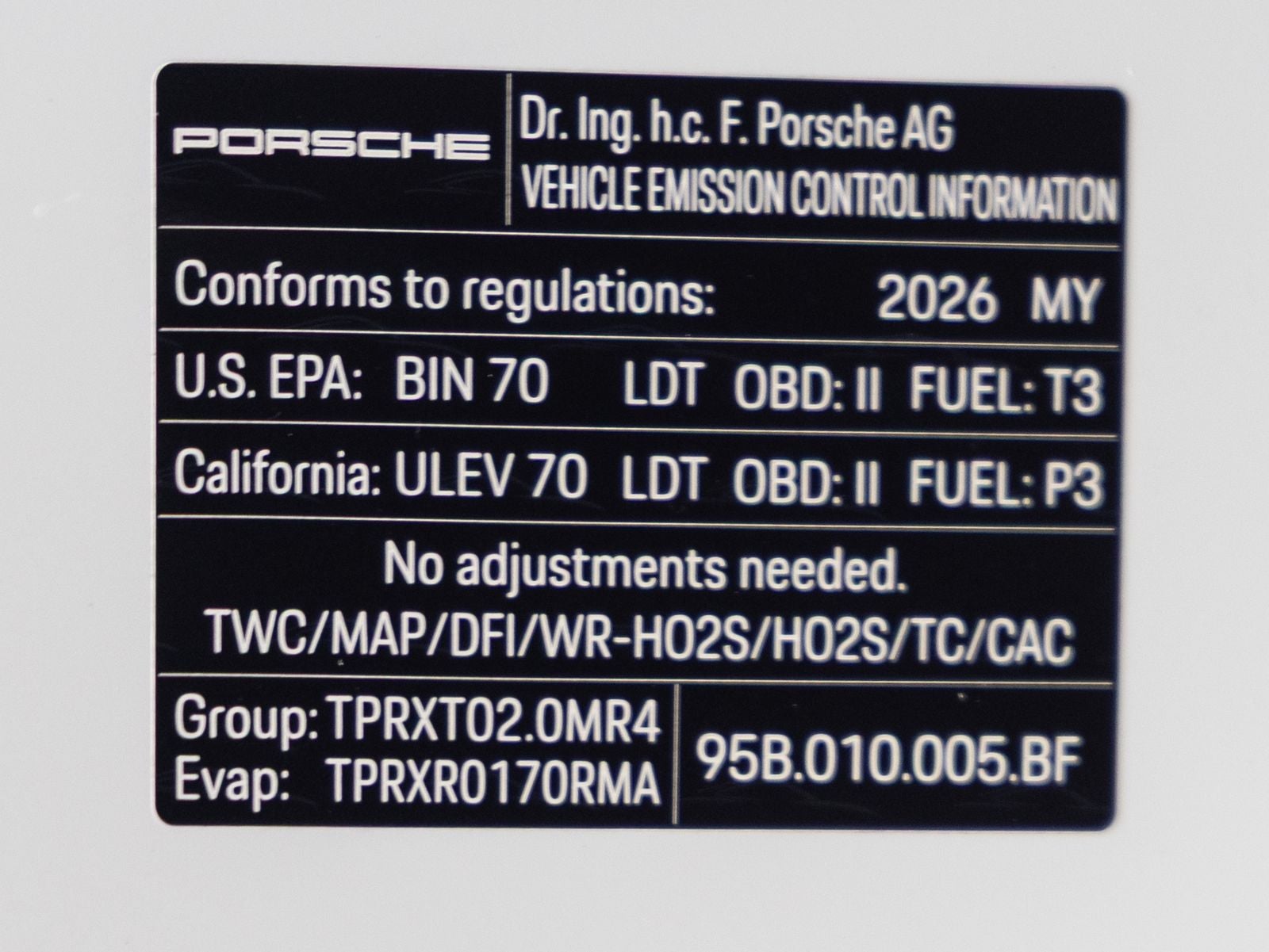 2026 Porsche Macan Macan T