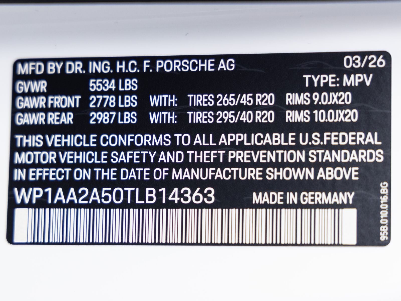2026 Porsche Macan Macan T