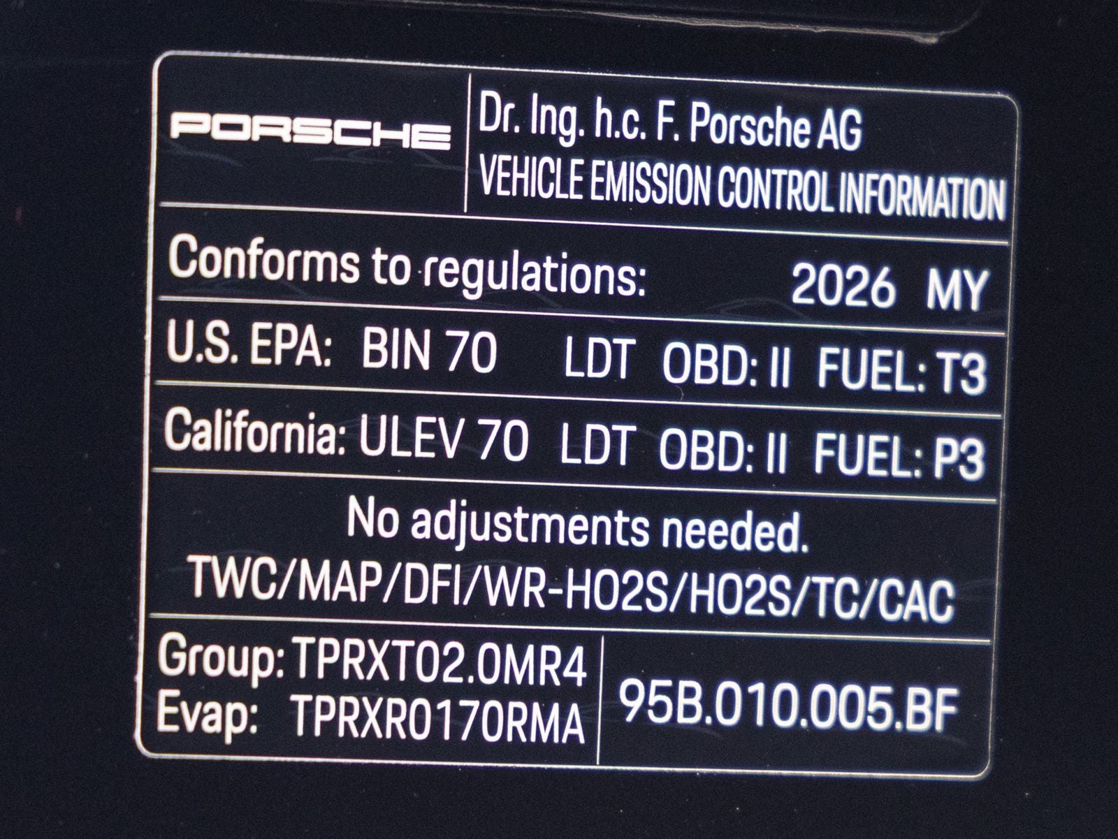 2026 Porsche Macan Macan