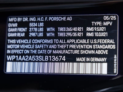 2025 Porsche Macan AWD