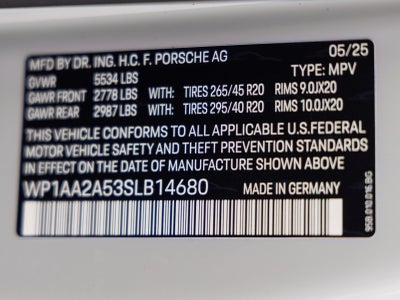 2025 Porsche Macan Macan