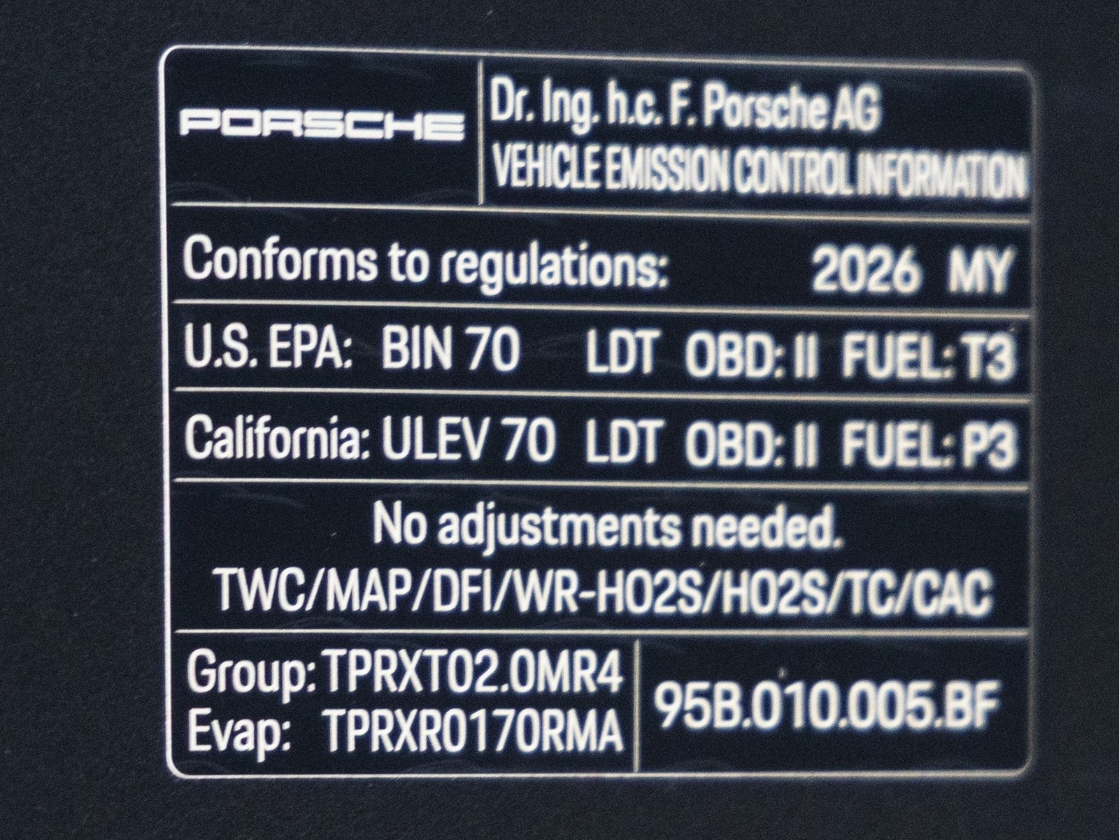 2026 Porsche Macan Macan