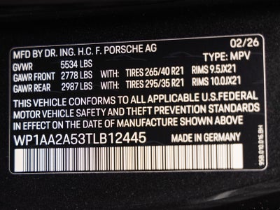 2026 Porsche Macan AWD