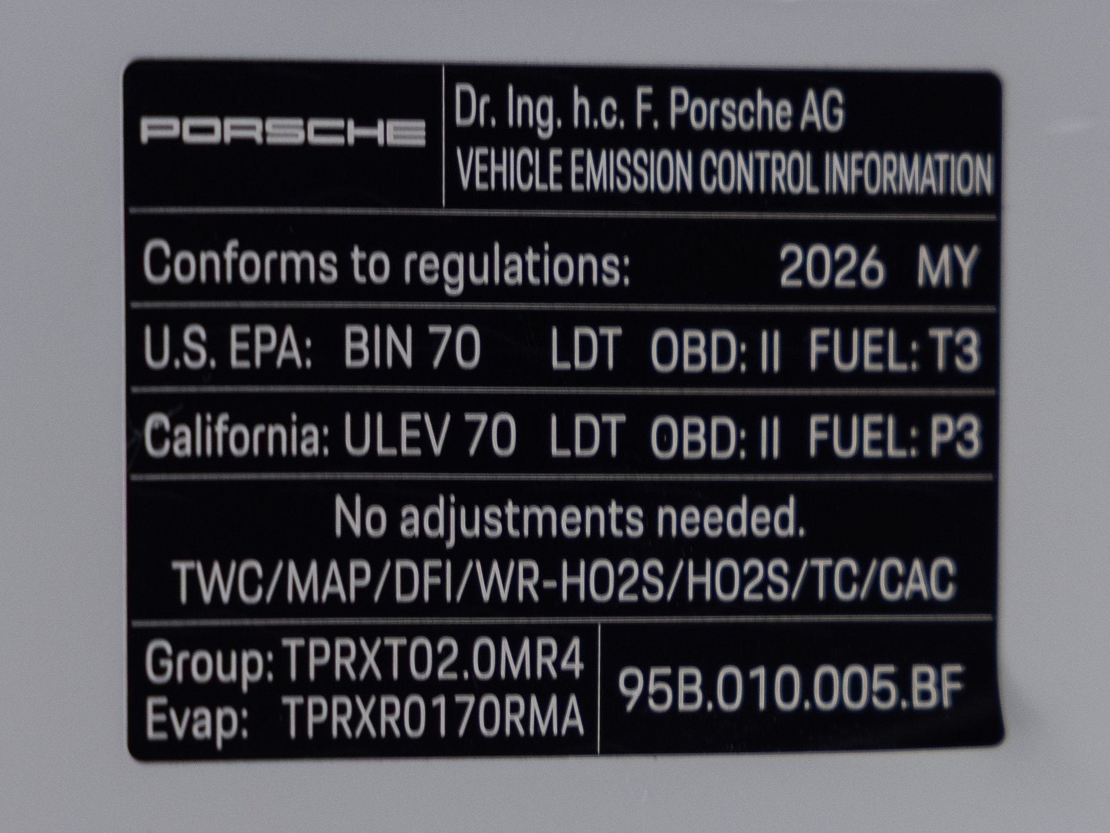 2026 Porsche Macan Macan