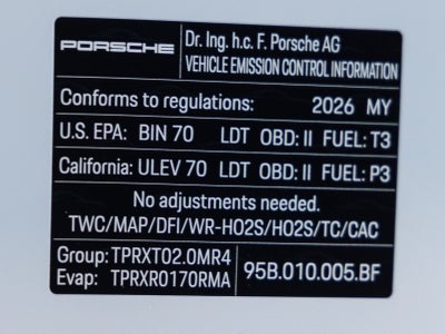 2026 Porsche Macan AWD