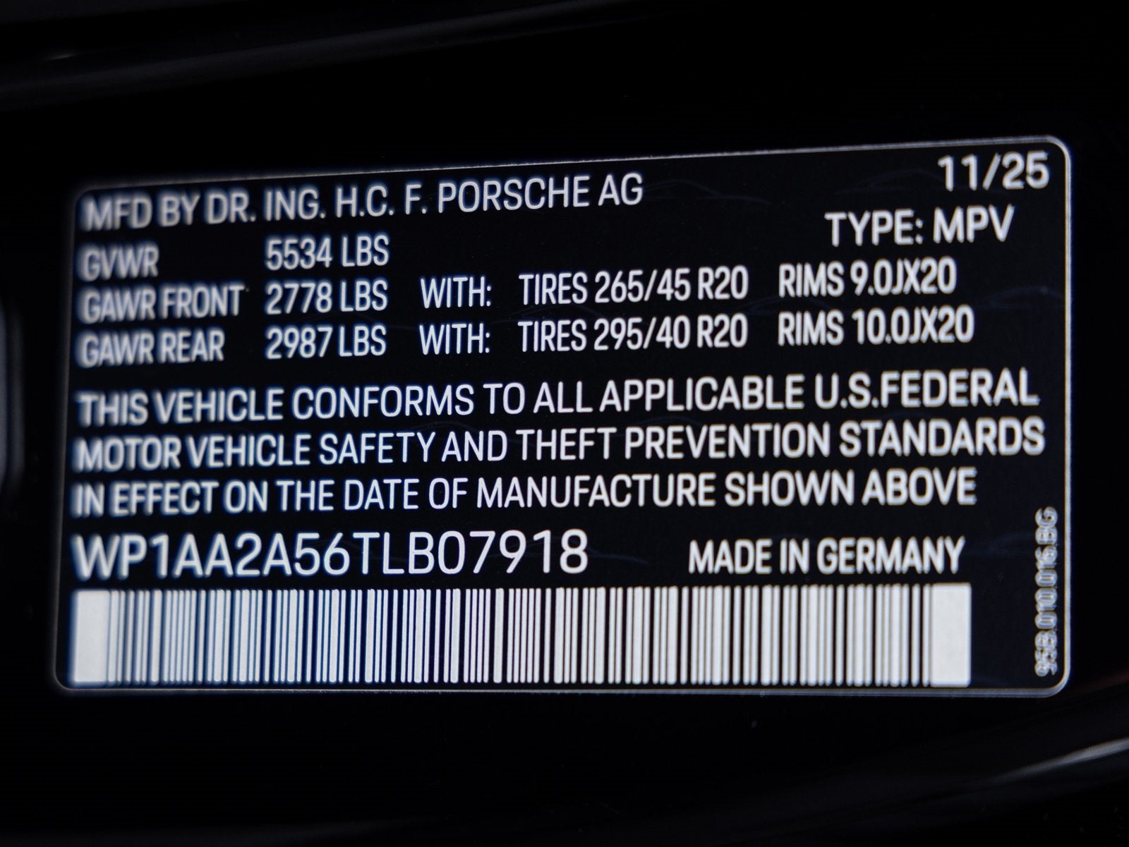 2026 Porsche Macan Macan