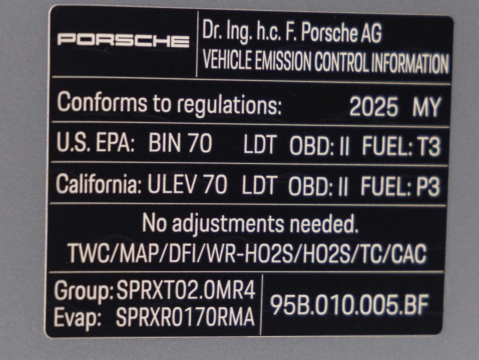 2025 Porsche Macan Macan