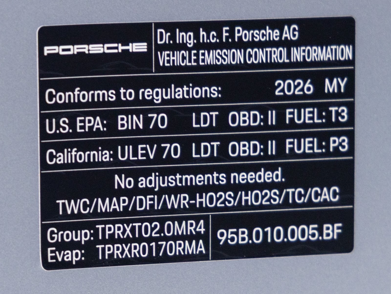 2026 Porsche Macan Macan