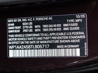 2026 Porsche Macan Macan