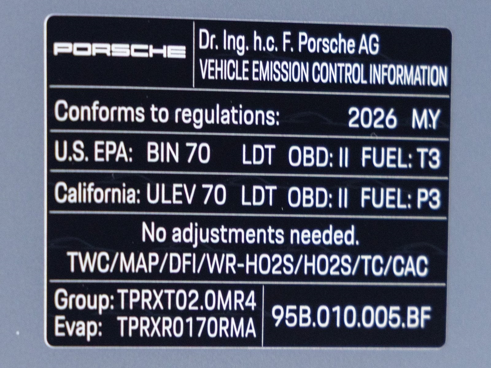 2026 Porsche Macan Macan