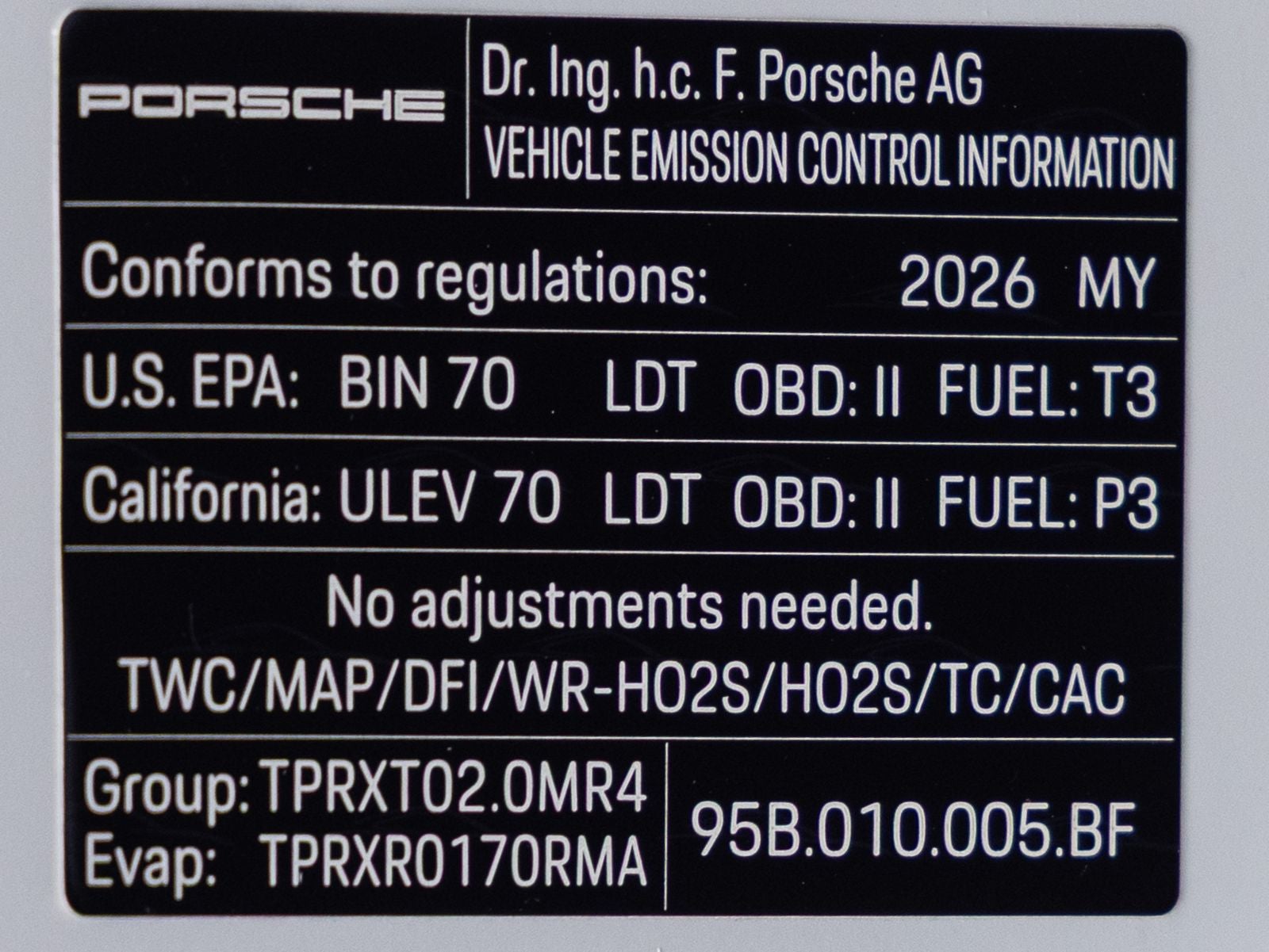 2026 Porsche Macan Macan