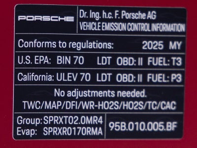 2025 Porsche Macan Macan