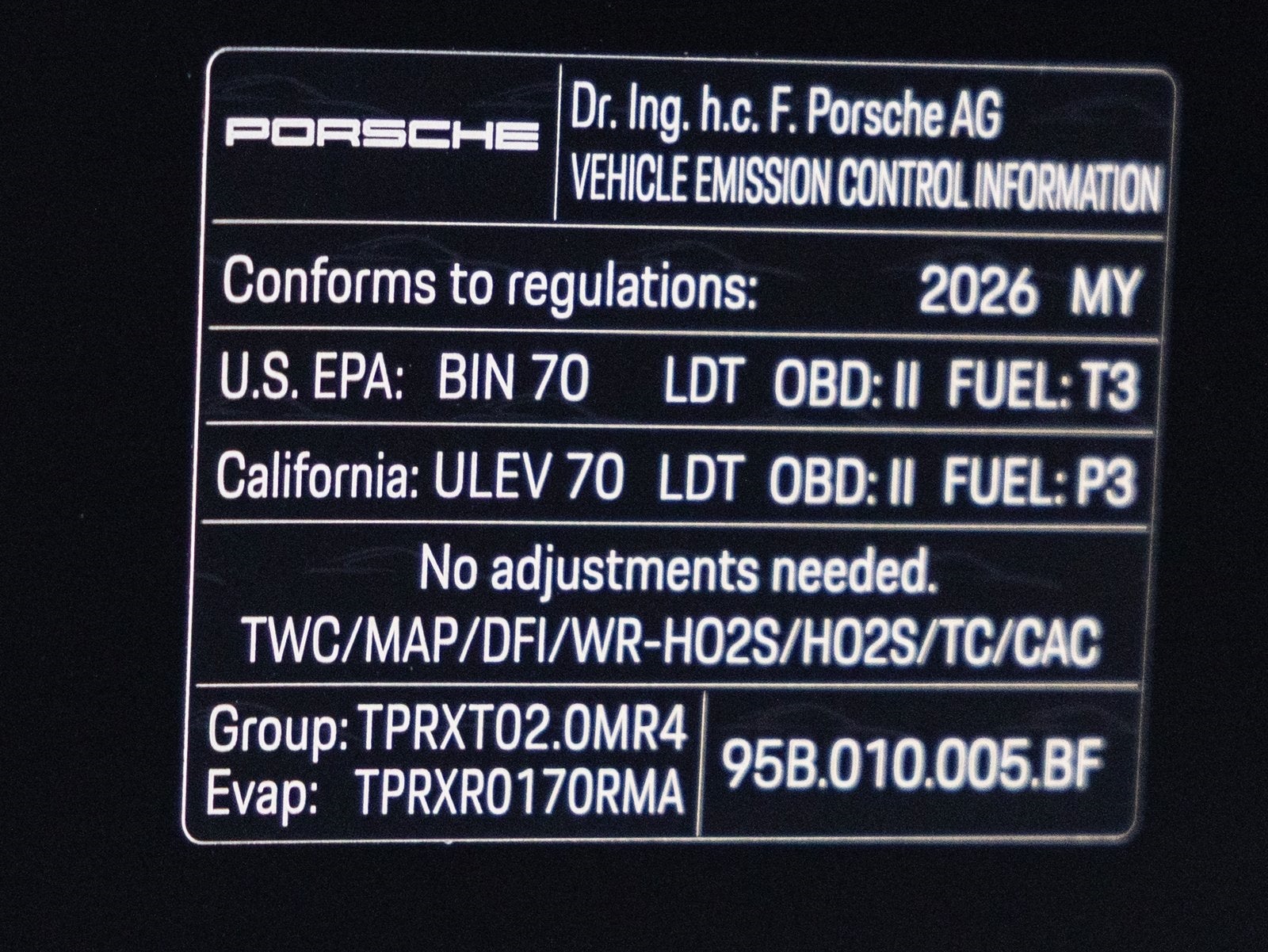 2026 Porsche Macan Macan