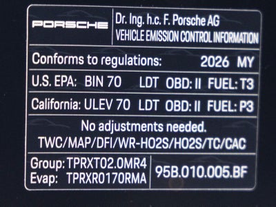 2026 Porsche Macan AWD