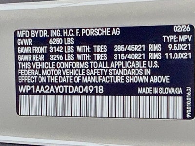 2026 Porsche Cayenne Cayenne
